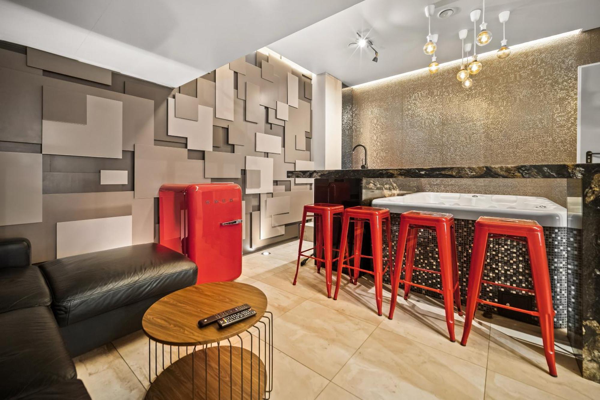 Secret Lounge - Cozy Studio With Sauna And Jacuzzi Вильнюс Экстерьер фото